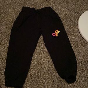 Off white joggers